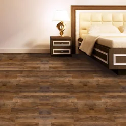 15 Pieces Umber Brown Wood Look Vinyl Flooring -Floors Specialty Shop 15 pieces umber brown wood look vinyl flooring5056451915405 03c MP