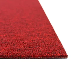 20 X Carpet Tiles 5m2 Scarlet Red -Floors Specialty Shop 20 x carpet tiles 5m2 scarlet red5055986128731 04c MP