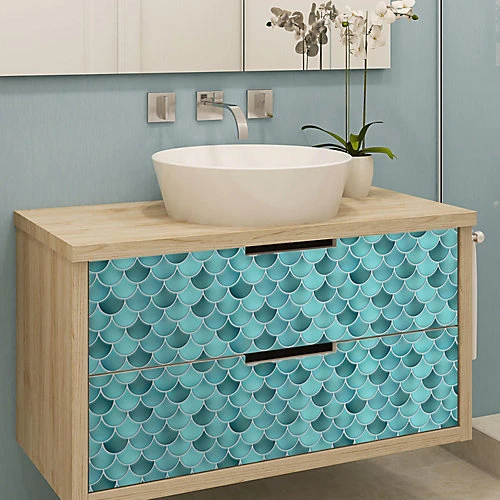 8 Pcs 28x20.3cm 3D Tile Stickers 3 8 Pcs 28x20.3cm 3D Tile Stickers