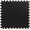 FloorPops Obsidian Rubber Interlocking Tiles 1 FloorPops Obsidian Rubber Interlocking Tiles -Floors Specialty Shop FloorPops Obsidian Rubber Interlocking Tiles