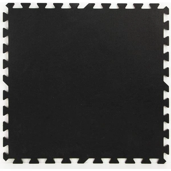 FloorPops Obsidian Rubber Interlocking Tiles 3 FloorPops Obsidian Rubber Interlocking Tiles
