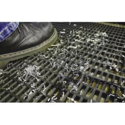 Vinyl Anti-fatigue Matting COBAmatÂ Double Weave, Per M, Mesh Size 10 X 22 Mm, Blue