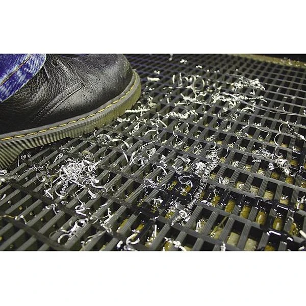 Vinyl Anti-fatigue Matting COBAmat Double Weave, Per M, Mesh Size 10 X 22 Mm, Blue 3 Vinyl Anti-fatigue Matting COBAmat Double Weave, Per M, Mesh Size 10 X 22 Mm, Blue