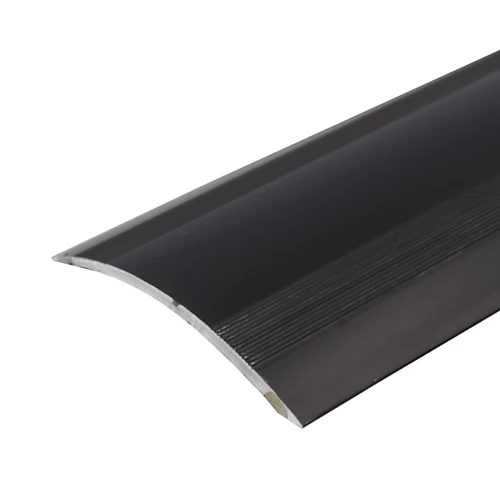 A49 61mm Anodised Aluminium Self Adhesive Door Threshold Ramp Profile - Black, 1.0m 3 A49 61mm Anodised Aluminium Self Adhesive Door Threshold Ramp Profile - Black, 1.0m