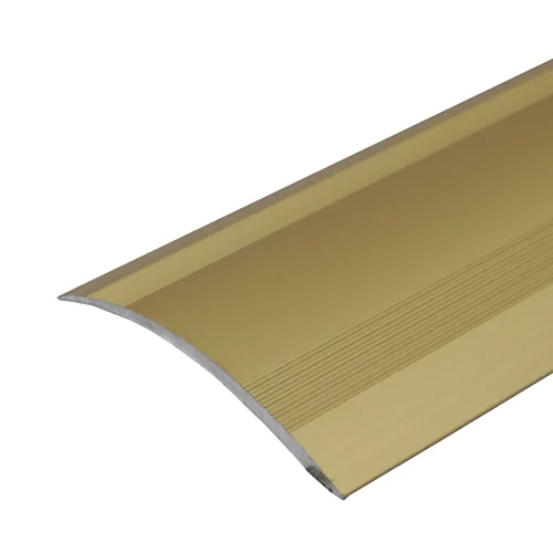 A49 61mm Anodised Aluminium Self Adhesive Door Threshold Ramp Profile - Gold, 1.0m 3 A49 61mm Anodised Aluminium Self Adhesive Door Threshold Ramp Profile - Gold, 1.0m