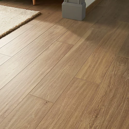 Antic Rustic Natural Matt Wood Effect Porcelain Wall & Floor Tile, Pack Of 4, (L)1200mm (W)200mm 3 Antic Rustic Natural Matt Wood Effect Porcelain Wall & Floor Tile, Pack Of 4, (L)1200mm (W)200mm