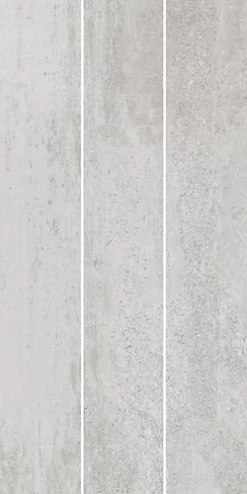 Ashlar Crafted Grey Matt Textured Stone Effect Ceramic Wall Tile, Pack Of 5, (L)600mm (W)300mm