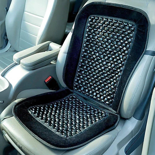 Beaded Car Seat Cover Massaging Relax Universal Comfort Front Chair Cushion New 4 Beaded Car Seat Cover Massaging Relax Universal Comfort Front Chair Cushion New - Image 2