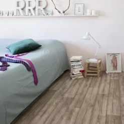 Beauflor Antique Oak 606M Wood Effect Anti Slip Vinyl Flooring-2WX5L