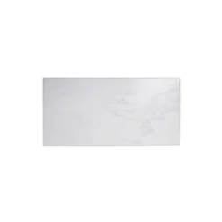 Bianco White Satin Marble Effect Ceramic Wall & Floor Tile, Pack Of 5, (L)600mm (W)300mm