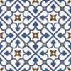 Brighton Blue Matt Ceramic Wall & Floor Tile, Pack Of 7, (L)450mm (W)450mm -Floors Specialty Shop brighton blue matt ceramic wall floor tile pack of 7 l 450mm w 450mm5059340459844 02c