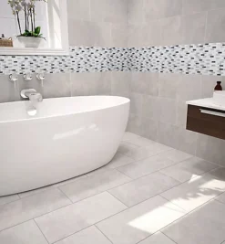 Carrera Multicolour Marble Mosaic Tile, (L)321mm (W)304mm -Floors Specialty Shop carrera multicolour marble mosaic tile l 321mm w 304mm5060430111306 02i bq