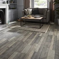 Colours Dunwich Greige Oak Effect Laminate Flooring, 2.158m² Pack Of 1