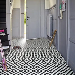 Colours Vinyl Rolls White & Black Mosaic Tile Effect Vinyl Sheet Vinyl, 4m² 8 Colours Vinyl Rolls White & Black Mosaic Tile Effect Vinyl Sheet Vinyl, 4m² -Floors Specialty Shop colours vinyl rolls white black mosaic tile effect vinyl sheet vinyl 4m 5059340260679 02i bq