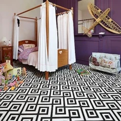 Colours Vinyl Rolls White & Black Mosaic Tile Effect Vinyl Sheet Vinyl, 4m² 9 Colours Vinyl Rolls White & Black Mosaic Tile Effect Vinyl Sheet Vinyl, 4m² -Floors Specialty Shop colours vinyl rolls white black mosaic tile effect vinyl sheet vinyl 4m 5059340260679 03i bq