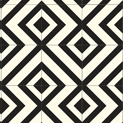 Colours Vinyl Rolls White & Black Mosaic Tile Effect Vinyl Sheet Vinyl, 4m² 4 Colours Vinyl Rolls White & Black Mosaic Tile Effect Vinyl Sheet Vinyl, 4m² - Image 2