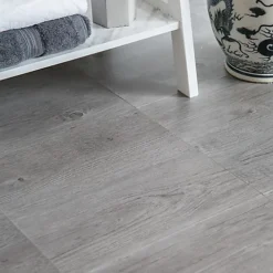 D-C-Fix Floor Covering Grey Oak Wood Effect Tile, Pack Of 11