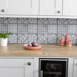 D-c-fix Moroccan Style Self Adhesive Vinyl Wall Tiles Pack Of 6 (0.56sqm) -Floors Specialty Shop d c fix moroccan style self adhesive vinyl wall tiles pack of 6 0 56sqm 4007386493507 04c MP