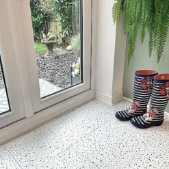 D-c-fix Terrazzo Fresh Self Adhesive Vinyl Floor Tiles Pack Of 11 (1sqm) -Floors Specialty Shop d c fix terrazzo fresh self adhesive vinyl floor tiles pack of 11 1sqm 4007386492333 04c MP