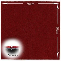 Easimat Carpet Tiles Heavy Duty 20pcs 5SQM In Red Commercial Office Home Shop Retail Flooring -Floors Specialty Shop easimat carpet tiles heavy duty 20pcs 5sqm in red commercial office home shop retail flooring5060477740477 03c MP