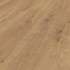 Eurohome Water Resistant Tan Brown Oak Effect Laminate Flooring, 2.22m² Pack Of 9 -Floors Specialty Shop eurohome water resistant tan brown oak effect laminate flooring 2 22m pack of 95013599019006 01i bq