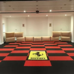 Garage Floor Tile Company X Joint 19m² Single Garage Bundle In Red -Floors Specialty Shop garage floor tile company x joint 19m single garage bundle in red5060380937872 04c MP