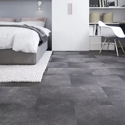 GoodHome Baila Grey Stone Effect Click Flooring Pack Of 12 9 GoodHome Baila Grey Stone Effect Click Flooring Pack Of 12 -Floors Specialty Shop goodhome baila grey stone effect click flooring pack of 125059340221762 01i