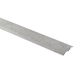 GoodHome DECOR110 Light Grey Concrete Effect Threshold (L)93cm