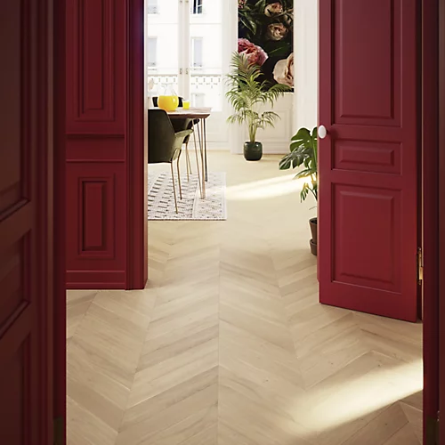 GoodHome Eslov Natural Wood Effect Oak & Poplar Engineered Real Wood Top Layer Flooring, 1.75m² Pack Of 36 3 GoodHome Eslov Natural Wood Effect Oak & Poplar Engineered Real Wood Top Layer Flooring, 1.75m² Pack Of 36