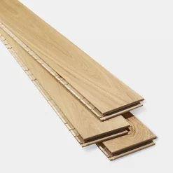 GoodHome Gosford Natural Wood Effect Wood Engineered Real Wood Top Layer Flooring, 0.99m² Pack Of 7 -Floors Specialty Shop goodhome gosford natural wood effect wood engineered real wood top layer flooring 0 99m pack of 73663602537076 02bq