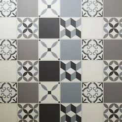 GoodHome Jazy Grey Mosaic Effect Vinyl Tile, 2.23m² Pack Of 12 7 GoodHome Jazy Grey Mosaic Effect Vinyl Tile, 2.23m² Pack Of 12 -Floors Specialty Shop goodhome jazy grey mosaic effect vinyl tile 2 23m pack of 123663602563754 03bq