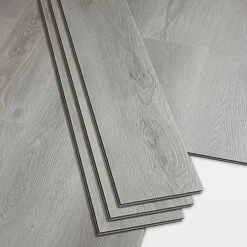 GoodHome Jazy Grey Wood Effect Vinyl Tile, 2.2m² Pack Of 10 -Floors Specialty Shop goodhome jazy grey wood effect vinyl tile 2 2m pack of 103663602563822 02bq