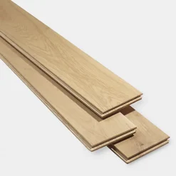 GoodHome Lulea Natural Oak Solid Wood Solid Wood Flooring, 1.008m² Pack -Floors Specialty Shop goodhome lulea natural oak solid wood solid wood flooring 1 008m pack3663602537281 02bq
