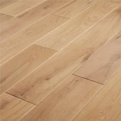 GoodHome Lulea Natural Oak Solid Wood Solid Wood Flooring, 1.008m² Pack -Floors Specialty Shop goodhome lulea natural oak solid wood solid wood flooring 1 008m pack3663602537281 03bq
