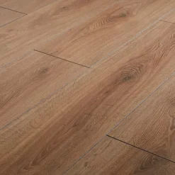 GoodHome Neston Natural Golden Oak Effect Laminate Flooring, 1.3m² Pack Of 6