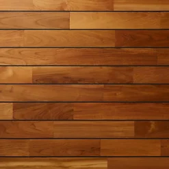 GoodHome Pattani Natural Teak Solid Wood Flooring, 1.296m² Set -Floors Specialty Shop goodhome pattani natural teak solid wood flooring 1 296m set3663602537502 04bq