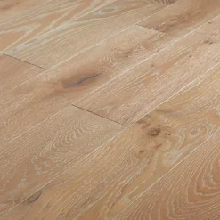 GoodHome Pingora Grey Natural Wood Effect Wood Engineered Real Wood Top Layer Flooring, 1.2m² Pack Of 1