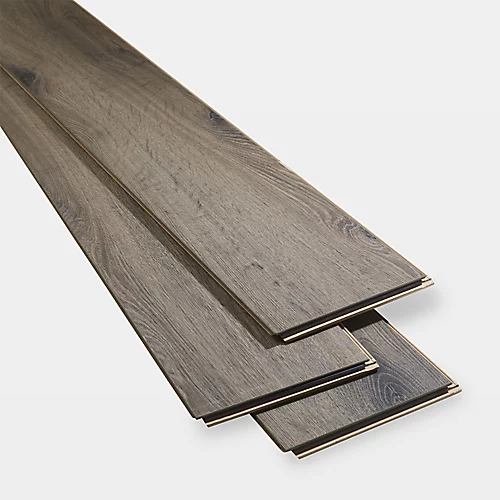 GoodHome Strood Grey Oak Effect Laminate Flooring, 1.3m² Pack Of 6 6 GoodHome Strood Grey Oak Effect Laminate Flooring, 1.3m² Pack Of 6 - Image 4