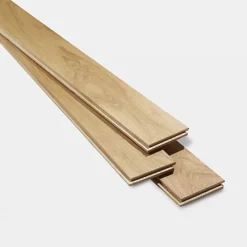 GoodHome Visby Natural Oak Solid Wood Flooring, 1.296m² Set -Floors Specialty Shop goodhome visby natural oak solid wood flooring 1 296m set3663602568841 02bq