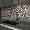 Ibiza Multicolour Handmade Effect Glass Mosaic Tile, (L)300mm (W)300mm -Floors Specialty Shop ibiza multicolour handmade effect glass mosaic tile l 300mm w 300mm5060430111016 04i bq