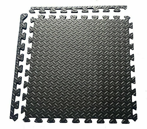 Interlocking EVA Floor Mats Black 60cmx60cm Pack Of 48 4 Interlocking EVA Floor Mats Black 60cmx60cm Pack Of 48 - Image 2