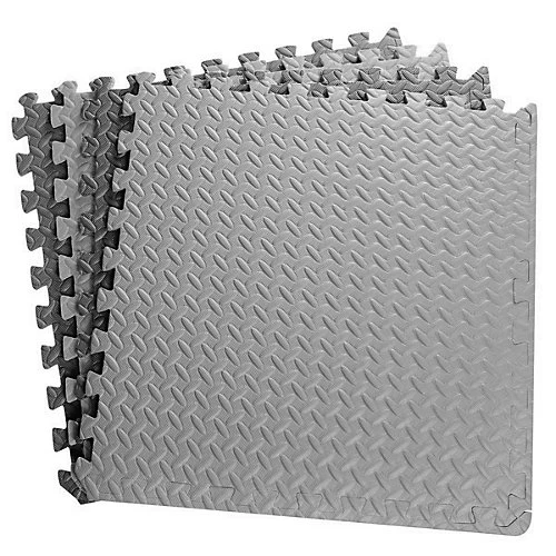 Interlocking EVA Floor Mats Grey 60cmx60cm Pack Of 48 3 Interlocking EVA Floor Mats Grey 60cmx60cm Pack Of 48