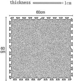 Interlocking EVA Floor Mats Light Oak Effect 60cmx60cm Pack Of 48 -Floors Specialty Shop interlocking eva floor mats light oak effect 60cmx60cm pack of 485065015806592 03c MP