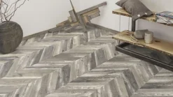 Kaindl Fishbom Oak Fortress Natural Touch 8mm - Kornborg - Laminate Flooring - 2.7m² Pack