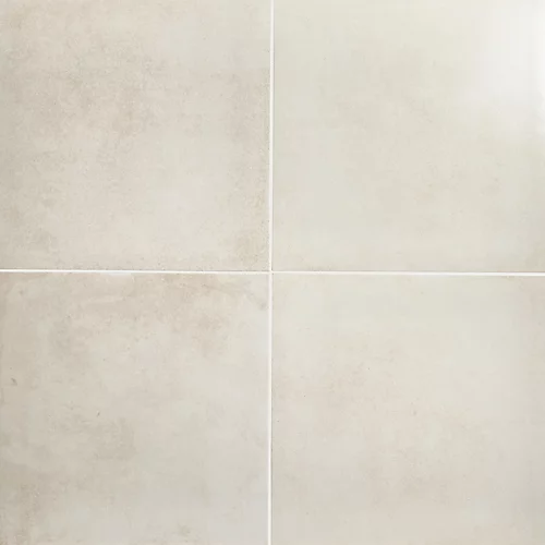Konkrete Ivory Matt Concrete Effect Porcelain Wall & Floor Tile, Pack Of 4, (L)616mm (W)616mm 6 Konkrete Ivory Matt Concrete Effect Porcelain Wall & Floor Tile, Pack Of 4, (L)616mm (W)616mm - Image 4