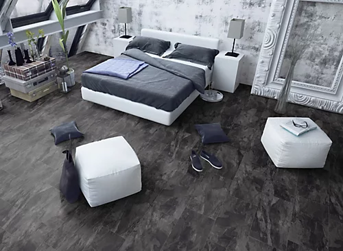 Krono Impressions 8mm - Nightfall Black Slate - Laminate Flooring - 2.28m² Pack 5 Krono Impressions 8mm - Nightfall Black Slate - Laminate Flooring - 2.28m² Pack - Image 3