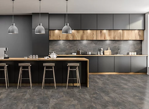 Krono Impressions 8mm - Pewter Slate - Laminate Flooring - 2.28m² Pack 3 Krono Impressions 8mm - Pewter Slate - Laminate Flooring - 2.28m² Pack