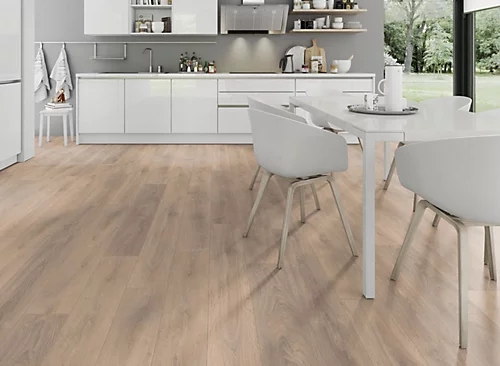 Krono Super Natural Classic 8mm - Blonde Oak - Laminate Flooring - 2.22m² Pack 6 Krono Super Natural Classic 8mm - Blonde Oak - Laminate Flooring - 2.22m² Pack - Image 4