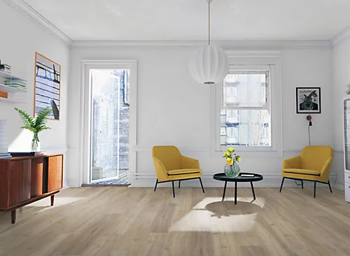 Krono Super Natural Classic 8mm - Khaki Oak - Laminate Flooring - 2.22m² Pack 4 Krono Super Natural Classic 8mm - Khaki Oak - Laminate Flooring - 2.22m² Pack - Image 2