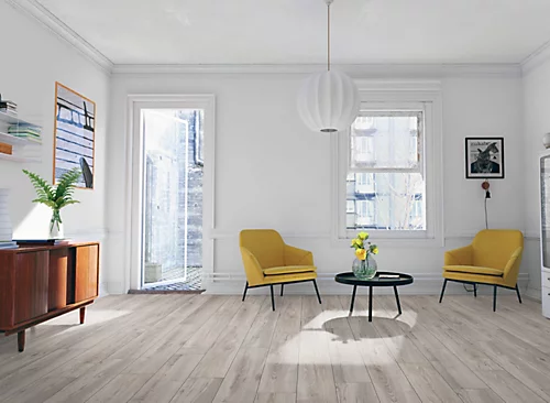 Krono Super Natural Classic 8mm - Longbow Oak - Laminate Flooring - 2.22m² Pack 4 Krono Super Natural Classic 8mm - Longbow Oak - Laminate Flooring - 2.22m² Pack - Image 2